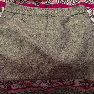 Glittery gold skirt